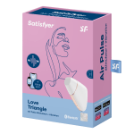 Satisfyer Love Triangle Air Pulse Stimulator & Vibrator - Image 2