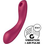 SATISFYER® – CURVE TRINITY 1 AIR PULSE VIBRATION - Billede 5