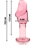 NEBULA SERIES by IBIZA – Model 6 Anal Plug Borosilicate Glass - Image 2
