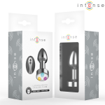 INTENSE Vibrating Metal Anal Plug with LED Lights and Remote Control - Image 6