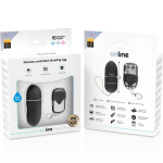 ONLINE - REMOTE CONTROL VIBRATING EGG L BLACK - Billede 5