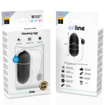ONLINE - WATERPROOF VIBRATING EGG BLACK - Billede 4