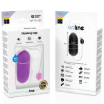ONLINE - WATERPROOF VIBRATING EGG PURPLE - Billede 4
