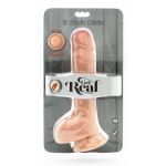 GET REAL - DUAL DENSITY DILDO 25,5 CM BALLS SKIN – Bild 3