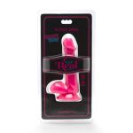 GET REAL - HAPPY DICKS DILDO 12 CM BALLS PINK - Image 2