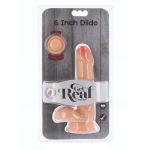 GET REAL - DUAL DENSITY DILDO 17 CM BALLS SKIN – Bild 2