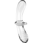 SATISFYER - DOUBLE CRYSTAL DILDO TRANSPARENT - Bild 3