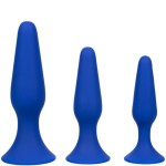 CALEXOTICS - ADMIRAL KIT 3 ANAL PLUG BLAU