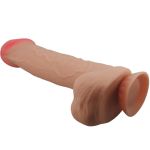 PRETTY LOVE - SLIDING SKIN SERIES REALISTIC DILDO WITH SLIDING SKIN SUCTION CUP FLESH 26 CM - Billede 2