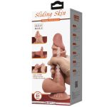 PRETTY LOVE - SLIDING SKIN SERIES REALISTIC DILDO WITH SLIDING BROWN SKIN SUCTION CUP 21.8 CM - Bild 7