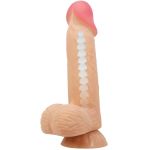 PRETTY LOVE - SLIDING SKIN SERIES REALISTIC DILDO WITH SLIDING SKIN SUCTION CUP 20.6 CM - Billede 5