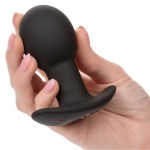 CALEXOTICS - ROCK BOTTOM ANAL PLUG 10 VIBRATIONS SILICONE BLACK - Bild 6