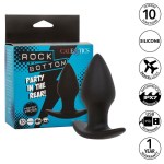 CALEXOTICS - ROCK BOTTOM PERFECT ANAL PLUG 10 VIBRATIONS SILICONE BLACK - Image 2