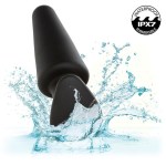 CALEXOTICS - ROCK BOTTOM TAPERED ANAL PLUG 10 VIBRACIONES SILICONE BLACK – Bild 9