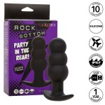 CALEXOTICS - ROCK BOTTOM BEADED ANAL PLUG 10 VIBRATIONS SILICONE BLACK - Bild 2