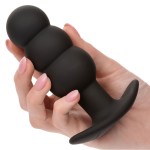 CALEXOTICS - ROCK BOTTOM BEADED ANAL PLUG 10 VIBRATIONS SILICONE BLACK - Bild 6
