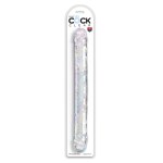 KING COCK - DOUBLE TROUBLE DOUBLE DILDO 46 CM CLEAR – Bild 4