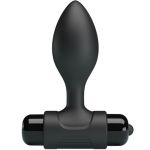 PRETTY LOVE - VIBRA BUTT 10 VIBRATIONS ANAL PLUG BLACK - Image 2
