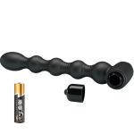 PRETTY LOVE - LYNN SILICONE ANAL PLUG 10 VIBRATIONS BLACK - Image 4