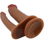 PRETTY LOVE - GORAN DOUBLE DILDO REALISTIC NATURAL MULATO – Bild 3