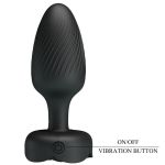 PRETTY LOVE - VARIAN ANAL PLUG WITH  LED LIGHT BLACK 10.8 CM - Billede 8