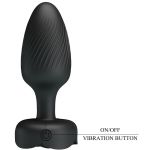 PRETTY LOVE - OSBORN ANAL PLUG WITH  LED LIGHT BLACK 9.8 CM - Image 8