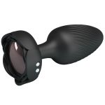 PRETTY LOVE - OSBORN ANAL PLUG WITH  LED LIGHT BLACK 9.8 CM - Image 2