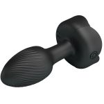 PRETTY LOVE - OLMAN ANAL PLUG WITH  LED LIGHT BLACK 8.8 CM - Billede 5