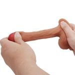 PRETTY LOVE - WARNELL ULTRA REALISTIC AND ELASTIC DILDO 9.5 CM MULATO - Billede 7