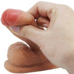 PRETTY LOVE - WARNELL ULTRA REALISTIC AND ELASTIC DILDO 9.5 CM MULATO - Billede 6