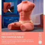 XISE - JASON HALF BODY REALISTIC MALE TORSO WITH THRUSTING AND VIBRATION 55 CM - Bild 10
