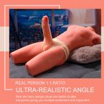 XISE - JASON HALF BODY REALISTIC MALE TORSO WITH THRUSTING AND VIBRATION 55 CM - Bild 16