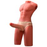 XISE - JASON HALF BODY REALISTIC MALE TORSO WITH THRUSTING AND VIBRATION 55 CM - Bild 4