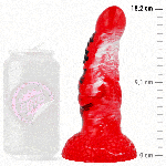EPIC - DILDO AGNIS CRIMSON FIRE