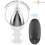 INTENSE - ANAL PLUG 10 VIBRATIONS METAL WITH REMOTE CONTROL M - Bild 4