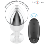 INTENSE - ANAL PLUG 10 VIBRATIONS METAL WITH REMOTE CONTROL L - Bild 4