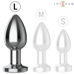 INTENSE - ANAL PLUG 10 VIBRATIONS METAL WITH REMOTE CONTROL L - Bild 7
