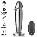 INTENSE - ANAL PLUG 10 VIBRATIONS METAL DILDO WITH REMOTE CONTROL M - Image 2