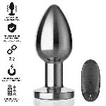 INTENSE - ANAL PLUG 10 VIBRATIONS METAL WITH REMOTE CONTROL L - Bild 2