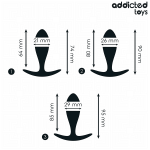 ADDICTED TOYS - SET OF 3 ANAL PLUG SILICONE MODEL 2 - Image 4