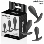 ADDICTED TOYS - SET OF 3 ANAL PLUG SILICONE MODEL 2 - Image 2