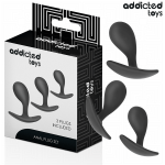 ADDICTED TOYS - SET OF 3 ANAL PLUG SILICONE MODEL 3 - Image 2