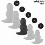 ADDICTED TOYS - HOLLOW ANAL PLUG SILICONE SIZE L 11.1 CM - Image 5