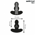 ADDICTED TOYS - HOLLOW ANAL PLUG SILICONE SIZE S 7.3 CM - Image 4