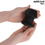 ADDICTED TOYS - EXTREME HOLLOW ANAL PLUG SILICONE SIZE M 8.7 CM - Image 3