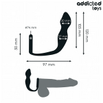 ADDICTED TOYS - ANAL PLUG WITH RING SILICONE MODEL 2 - Billede 4