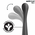 ADDICTED TOYS - DOUBLE ANAL MASSAGER SILICONE 22.5 CM - Image 4