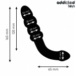 ADDICTED TOYS - DOUBLE ANAL MASSAGER SILICONE 16.5 CM - Image 5
