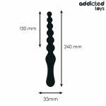 ADDICTED TOYS - DOUBLE ANAL MASSAGER SILICONE 24 CM - Billede 5