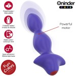 ONINDER CUTE - LOVE BUTT VIBRATING ANAL PLUG DILATOR - FREE WORLDWIDE APP - Image 5